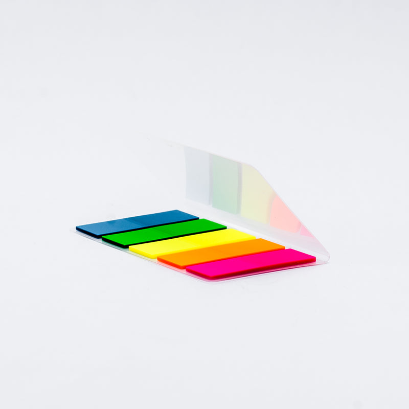 5-Color Sticky Notes with Cover (100 sh)