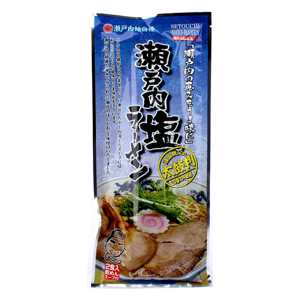 Setouchi Menmeguri Plain Soup Base Ramen Noodles (240 g (2 sets))