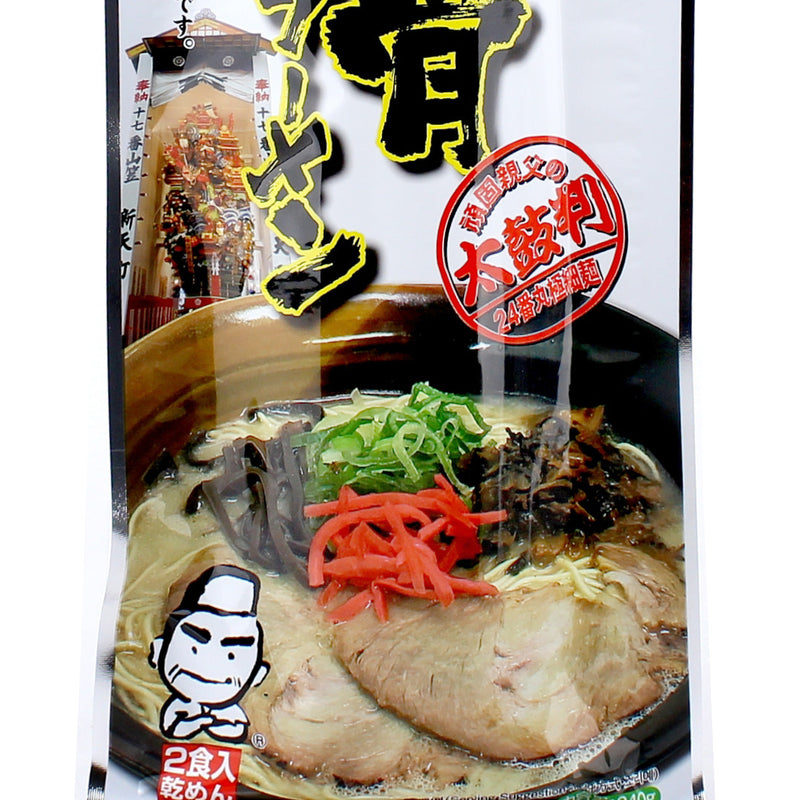 Setouchi Menmeguri Tonkotsu Pork Broth Soup Base Thin Ramen Noodles (240 g (2 sets))