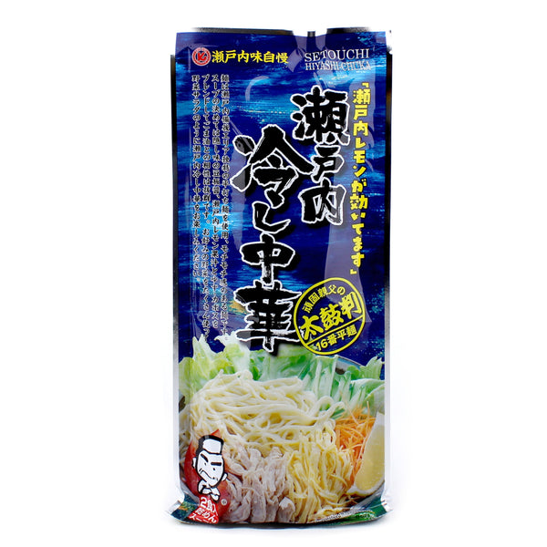 Setouchi Menmeguri Cold Lemon Sauce Semi Flat Noodles Ramen Noodles (280 g (2 sets))