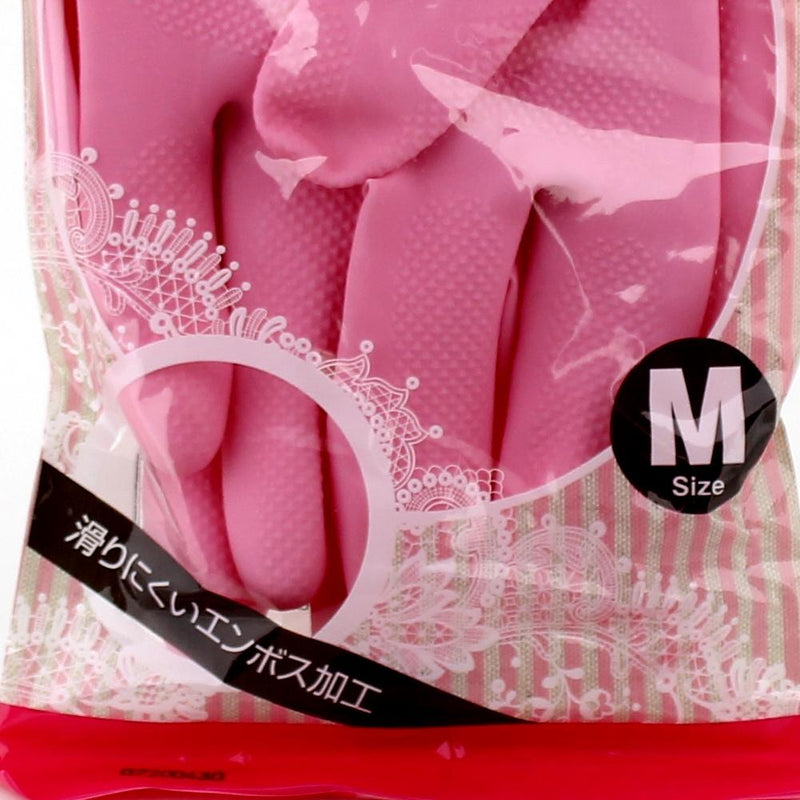 Rubber Gloves -M (Med-Thick/Non-slip/M/PK/M (1pr))