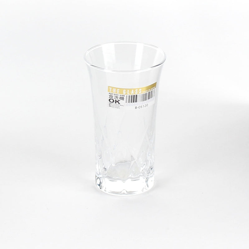 Glass Cup (Beer*Sake/CL/ d.6.1x10.5cm / 140mL)