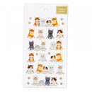 Stickers (Kittens/L/Sheet Size: H16.5xW9.2cm/SMCol(s): White,Orange,Brown,Grey,Black)