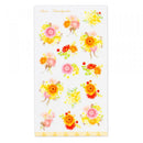 Stickers (Clear/Gerbera Bouquets/L/Sheet Size: H16.5xW9.2cm/SMCol(s): Orange)