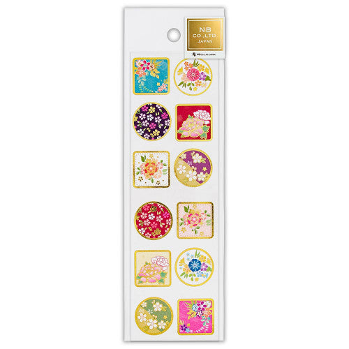 NB Co Japanese Style Flower Stickers 5024108