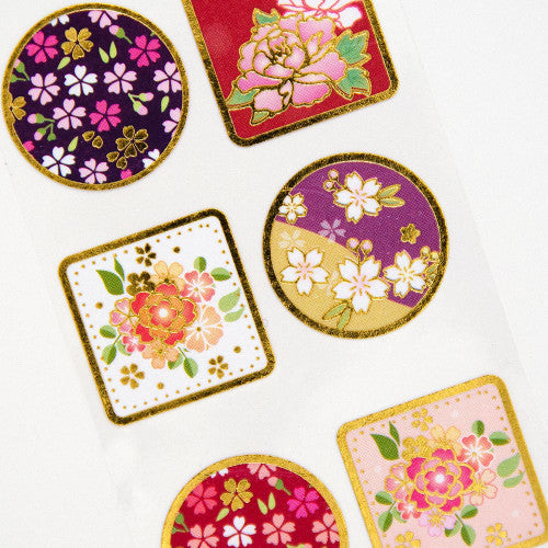 NB Co Japanese Style Flower Stickers 5024108