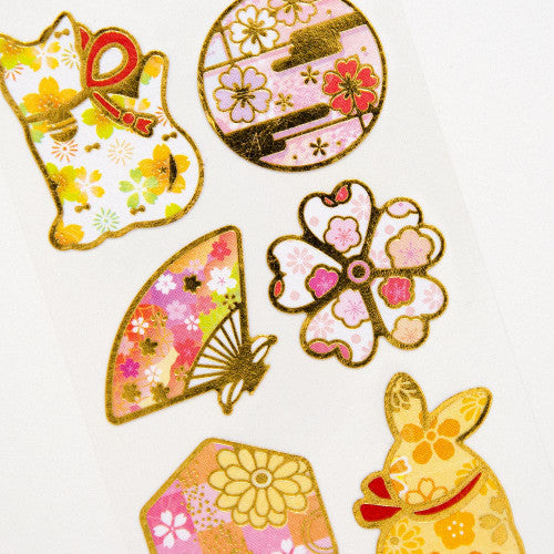 NB Co Japanese Style Blooming Flower Stickers 5024110