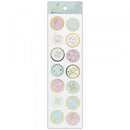 Stickers (Embossed/Clover/Round/Sheet Size: H18.5xW5cm/SMCol(s): Multicolour)