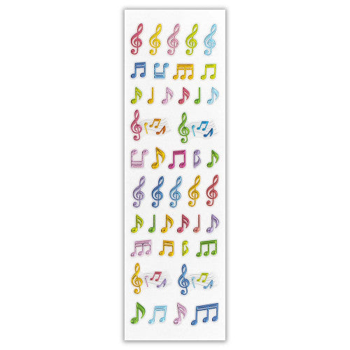 NB Co Music Notes Stickers 3014136