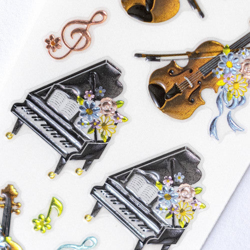 NB Co Piano & Violin Stickers 3014137