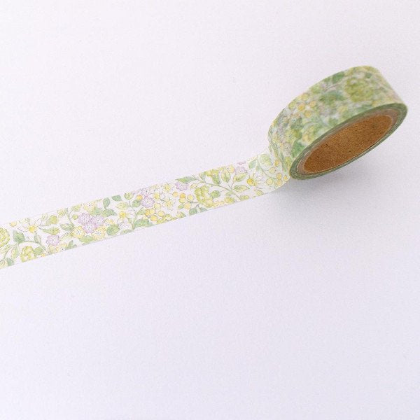 Masking Tape (Washi Paper/Eva/15mm x 5m/SMCol(s): Green)