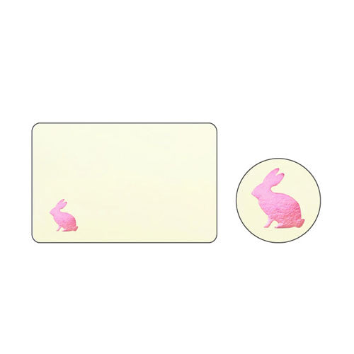 Clothes-Pin Rabbit Message Cards MC16028