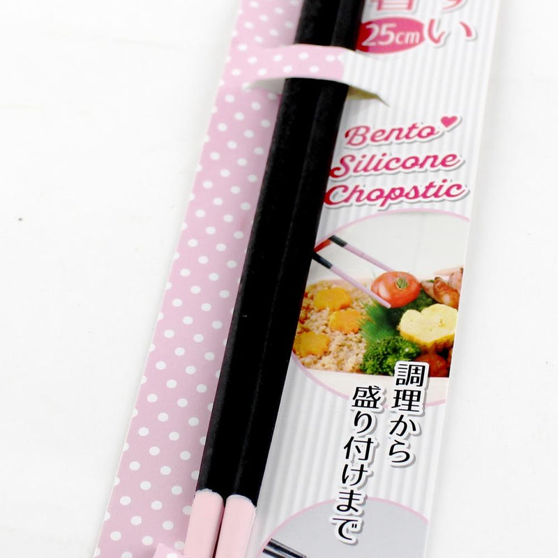Silicon Cooking Chopsticks (Silicone/BK/PK/25cm (1pr))