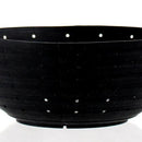Colander (Silicone/Round/WT*BK/d18cm)
