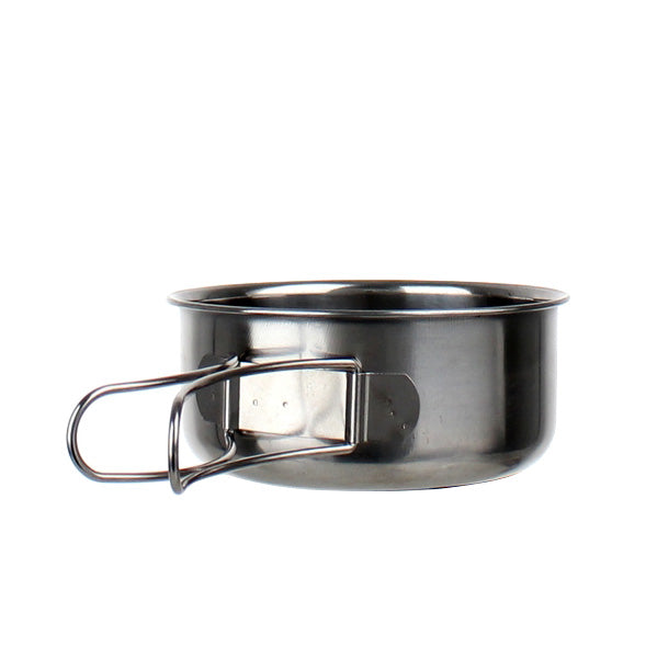 Stainless Steel Cup with Fordable Handle