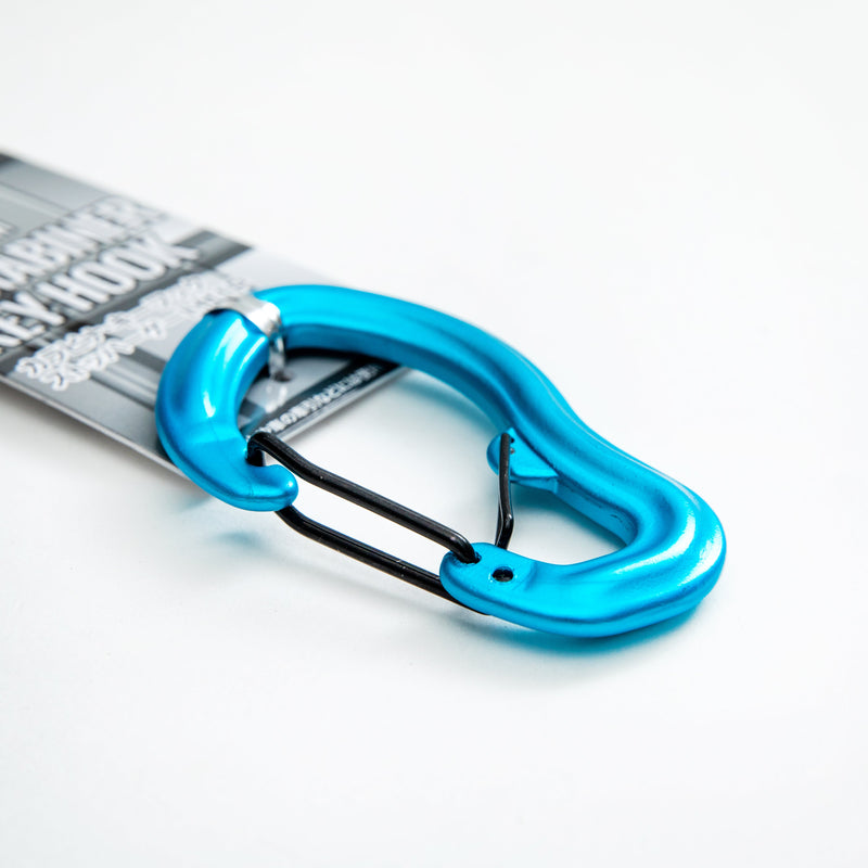 Carabiner Key Chain (4.5x7.5cm/SMCol(s): Silver/Black/Grey/Orange/Light Blue)