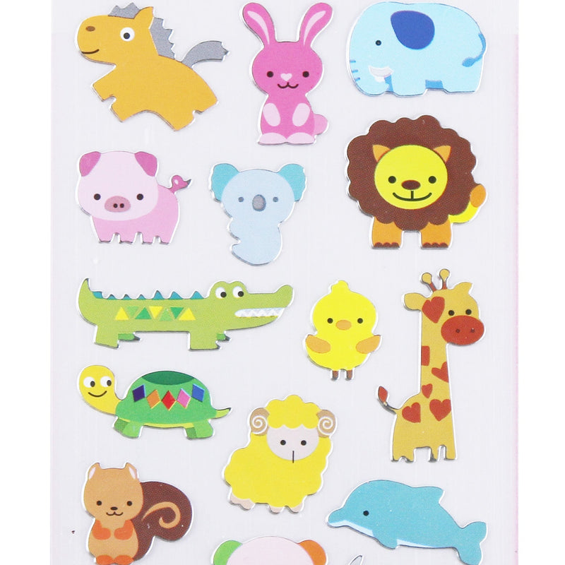 Eight Station Animal Friends Stickers For Decorating Masks & Misc. Items