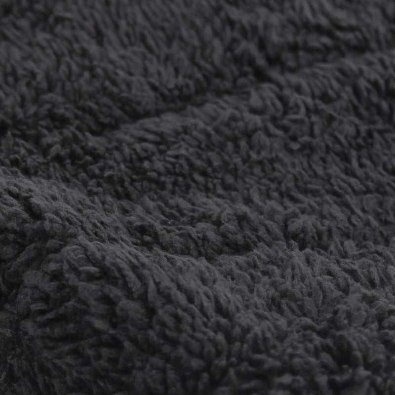 Neck Warmer (3-Layer/Fur Boa Lining/Reversible/Total Length: 60cm/19cm/SMCol(s): Black)
