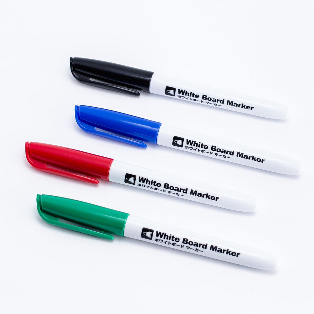 Whiteboard Markers (16x2 cm/4Xcol) | Oomomo Canada
