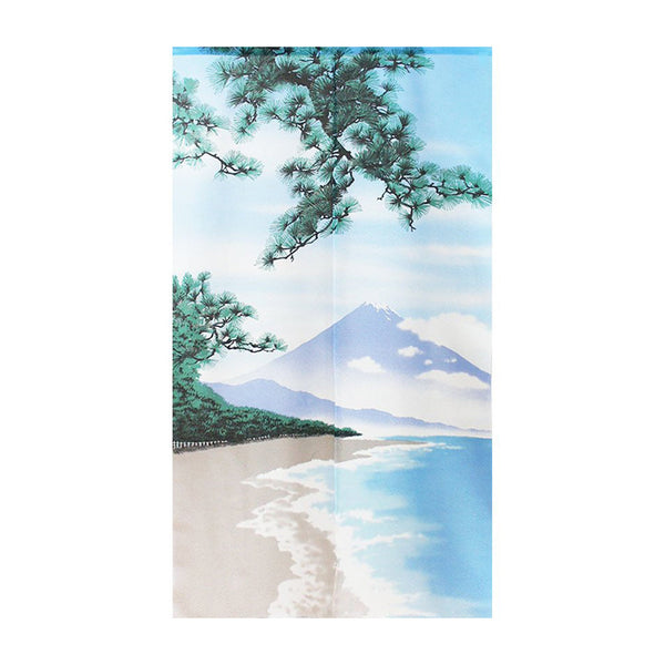 Japanese Style Four Seasons of Mt. Fuji: Summer Noren Curtain