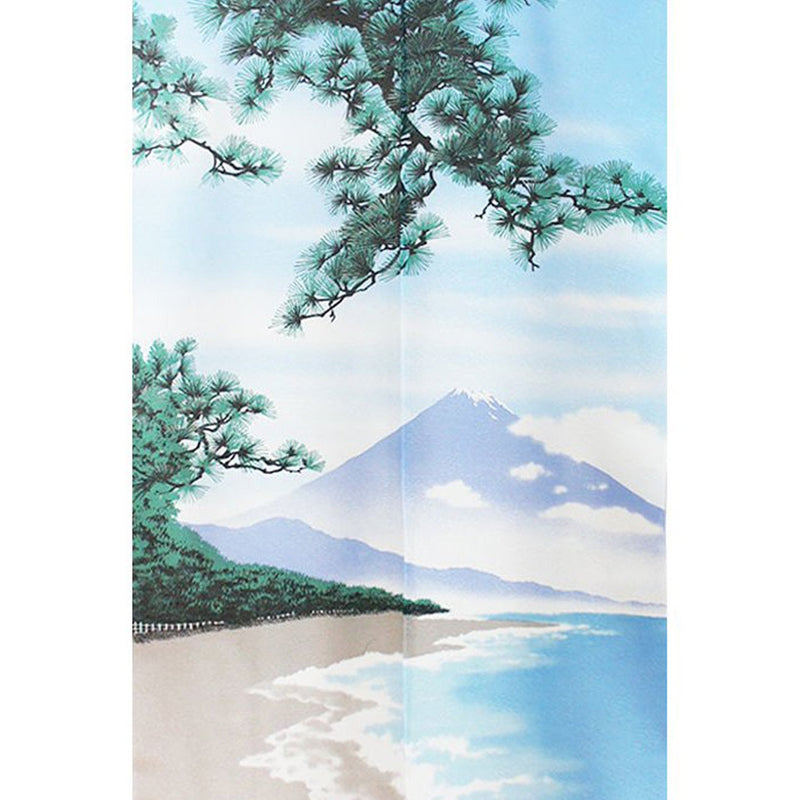 Japanese Style Four Seasons of Mt. Fuji: Summer Noren Curtain