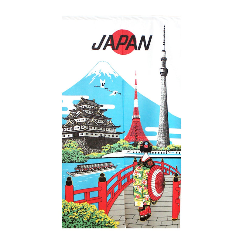Japanese Style Japanese Tourist Spots, Lace Noren Curtain