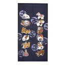 Japanese Style Long Chinese Zodiac Noren Curtain