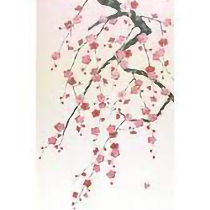 Noren Curtain (Japanese Style/Weeping Plum Tree/85x150cm/SMCol(s): Pink)