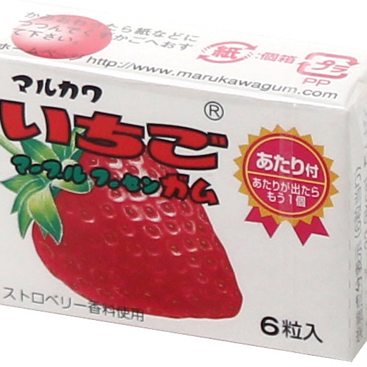 Bubble Gum (Strawberry/Marukawa/6.5 g (6pcs))