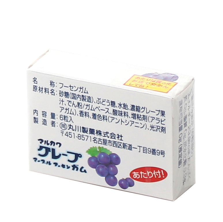 Bubble Gum (Grape/Marukawa/6.5 g (6pcs))