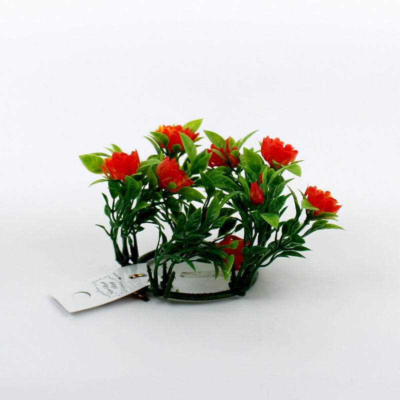 Artificial Rose Wreath (5xCol/18cm)