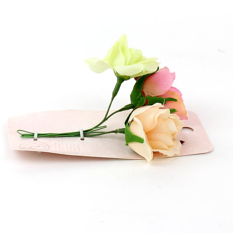 Artificial Roses (18cm)