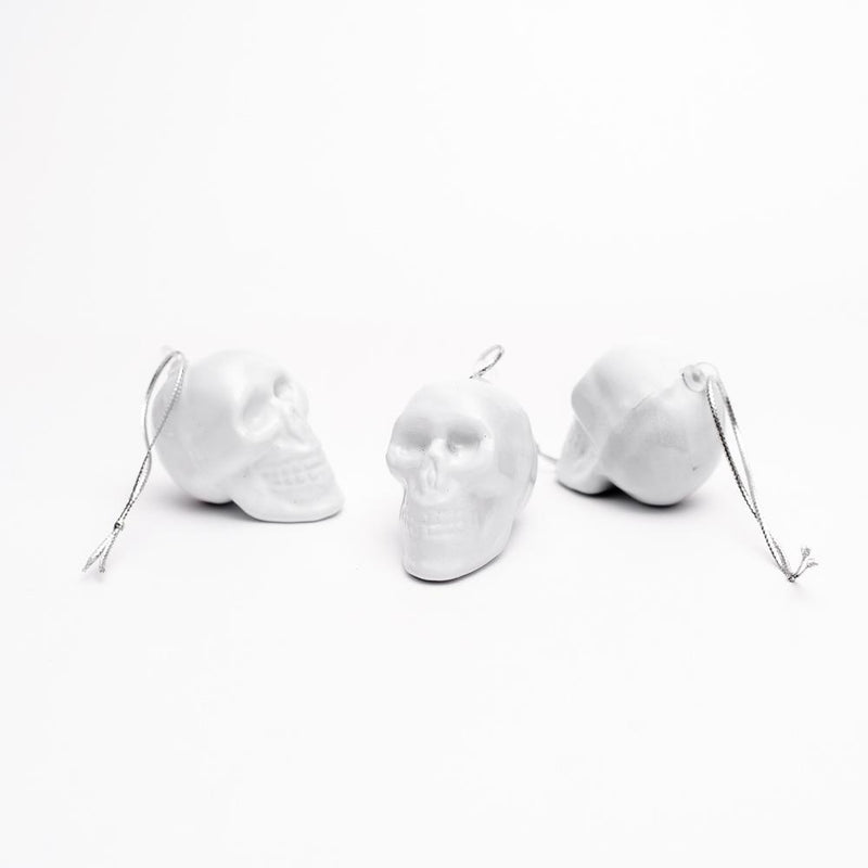 Ornaments (Polystyrene/Polypropylene/Skull/3pcs)