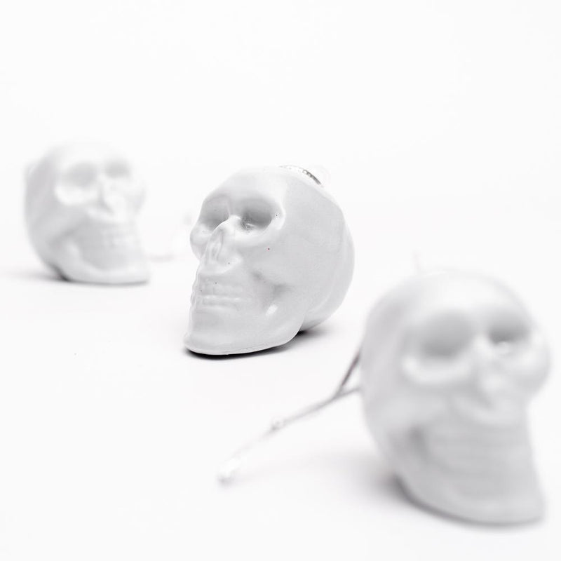 Ornaments (Polystyrene/Polypropylene/Skull/3pcs)