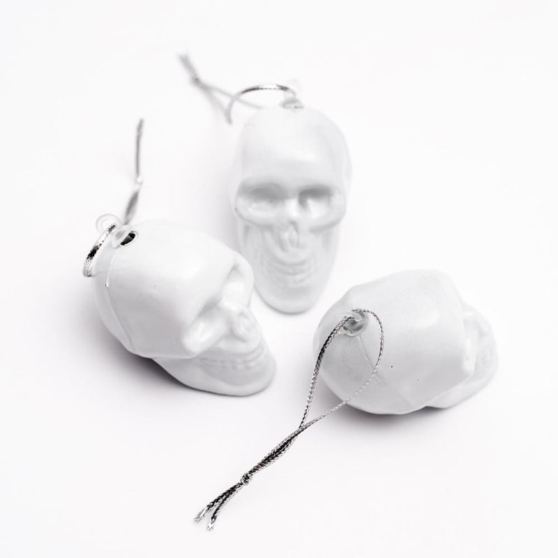 Ornaments (Polystyrene/Polypropylene/Skull/3pcs)