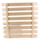 Duckboard (Cedar Wood/Drain/Storage/Under Sink/32x32cm)