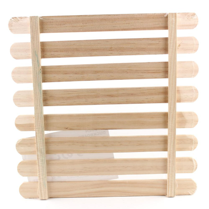 Duckboard (Cedar Wood/Drain/Storage/Under Sink/32x32cm)