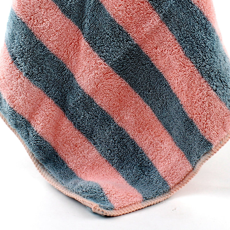 Towel (Microfibre/Hanging Loop/Ribbon/Stripes)