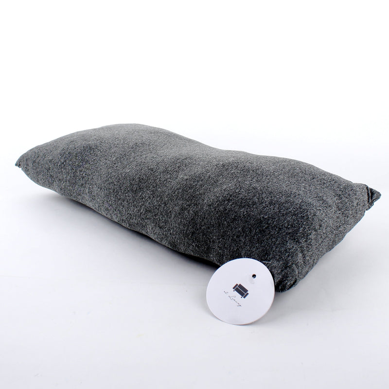 Rectangular Lumbar Pillow with Insert  (38x19cm)