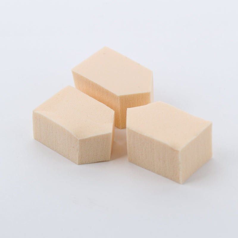 House-Shaped Disposable Makeup Sponges For Powder & Liquid Foundation