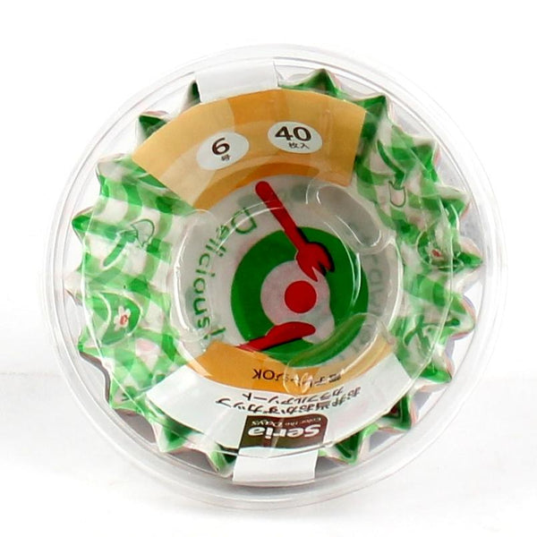 Disposable Paper Food Cups (Size 6*Microwavable/Clip Art/GR/d.8x3.5cm (40pcs))