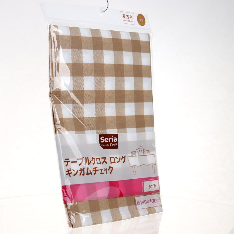 Tablecloth (Gingham/Brown/140x100cm)