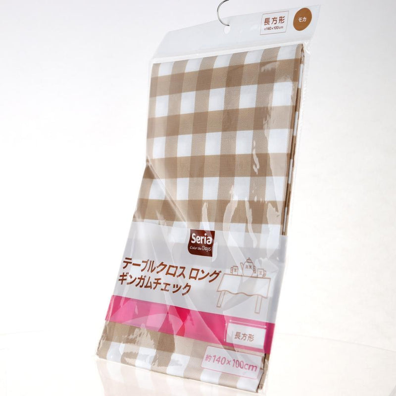 Tablecloth (Gingham/Brown/140x100cm)