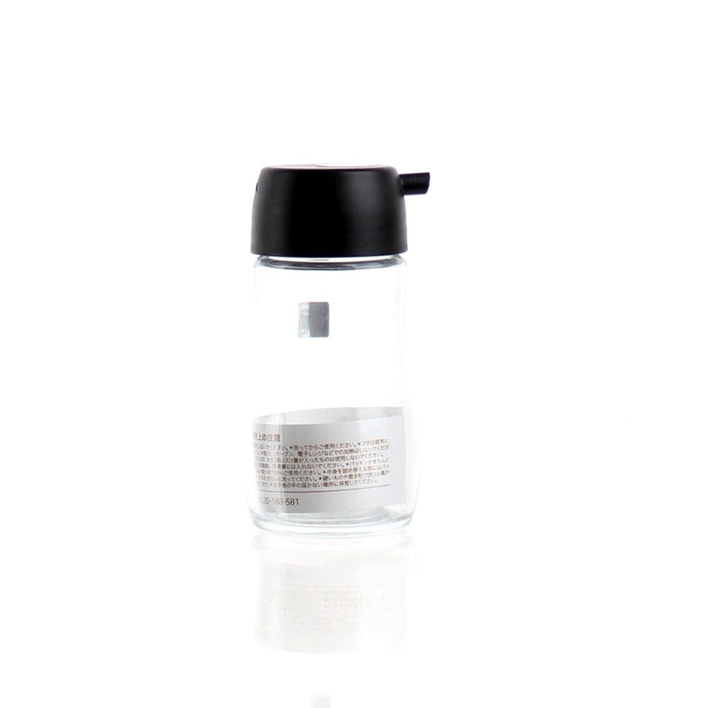 Bottle (Glass/f/Soy Sauce/CL/BK/5.3x5.3x10.5cm / 110mL)