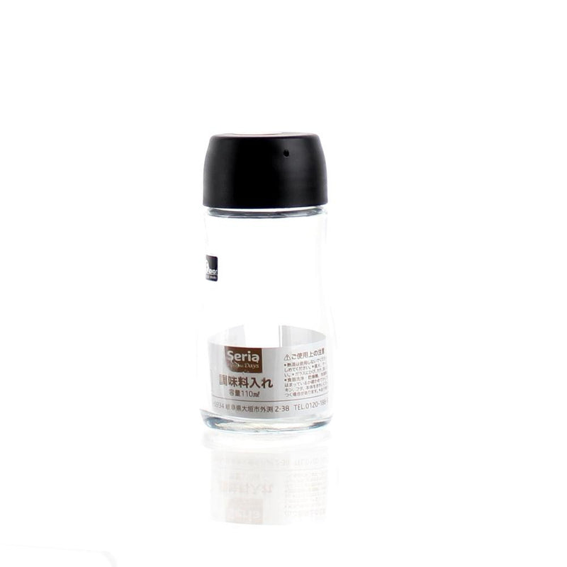 Bottle (Glass/f/Soy Sauce/CL/BK/5.3x5.3x10.5cm / 110mL)