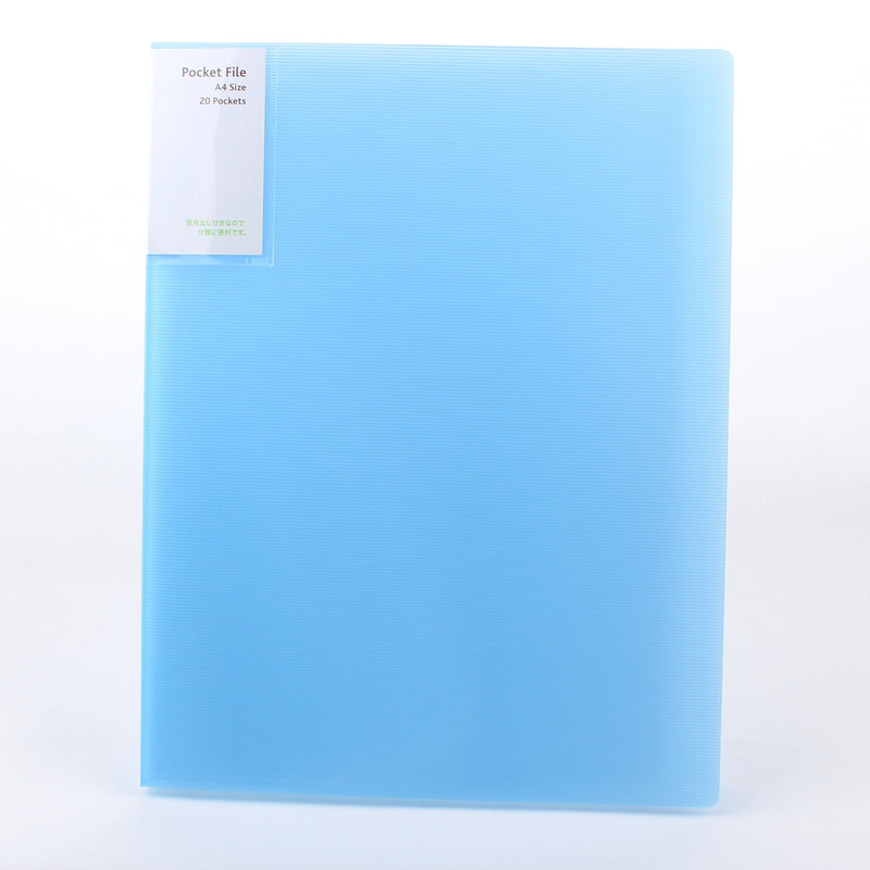 A4 Folder (3xCol/30.8x23.8x1.8cm (1x20pg))
