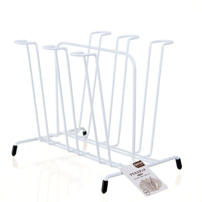 6-Section Cup Draining Rack