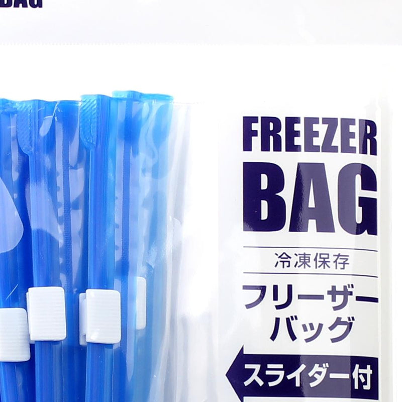 Plastic Freezer Bags (with slider(17Pcs))