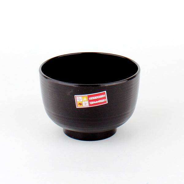 Lacquer Bowl (Microwavable/BK/d.11.8x8cm)