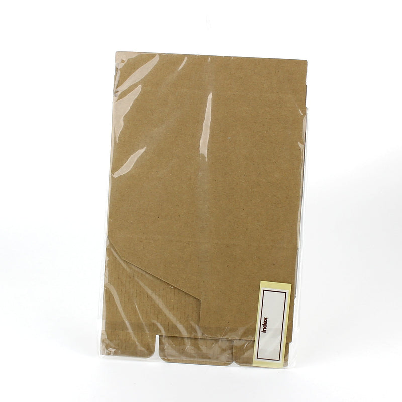 Storage Box - Paper (Paper/w/Sticker Label/Books/BE/15.8x11.5cm)